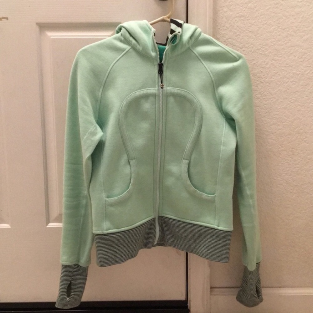 Lululemon Mint Scuba Hoodie Size 4